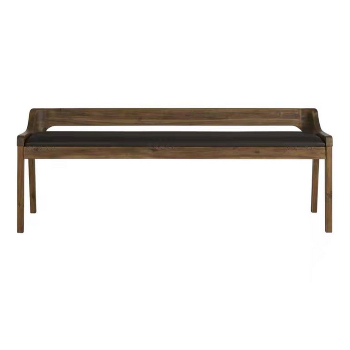 AERITH Rustic Solid Wood Bench