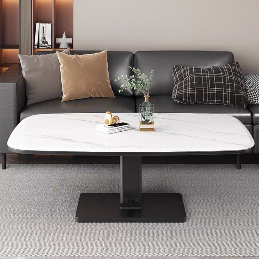 BLAYDES Modern Convertible Sintered Stone Coffee/Dining Table