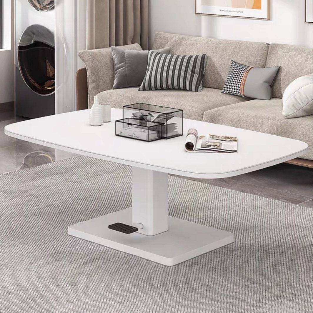 BLAYDES Modern Convertible Sintered Stone Coffee/Dining Table