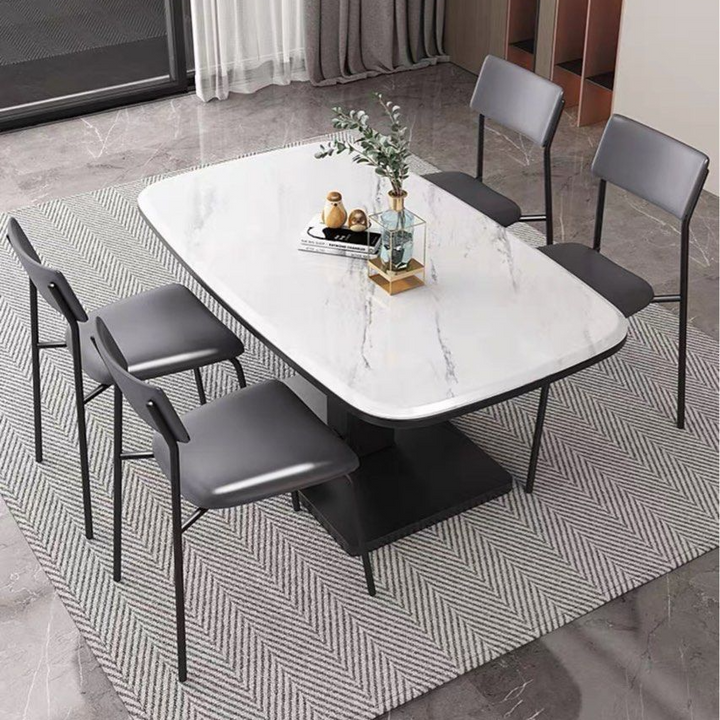 BLAYDES Modern Convertible Sintered Stone Coffee/Dining Table
