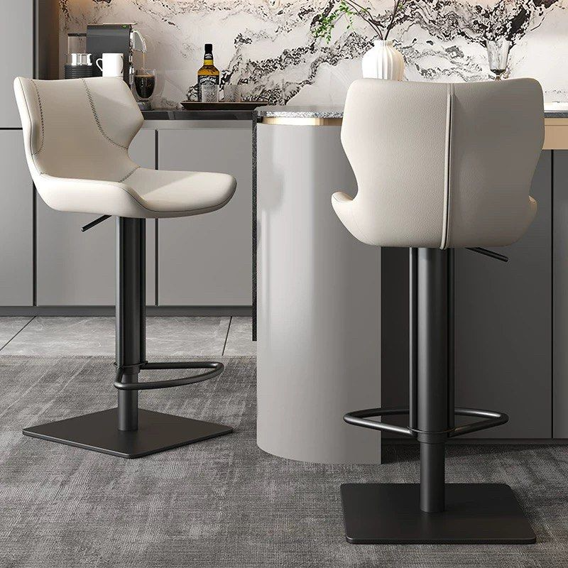 ALTEV Modern Leather Bar Stool