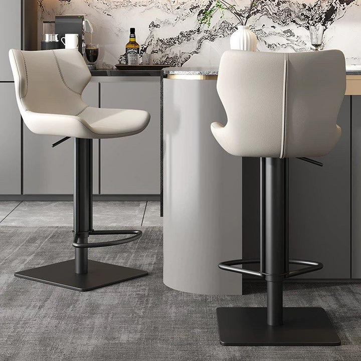 ALTEV Modern Leather Bar Stool