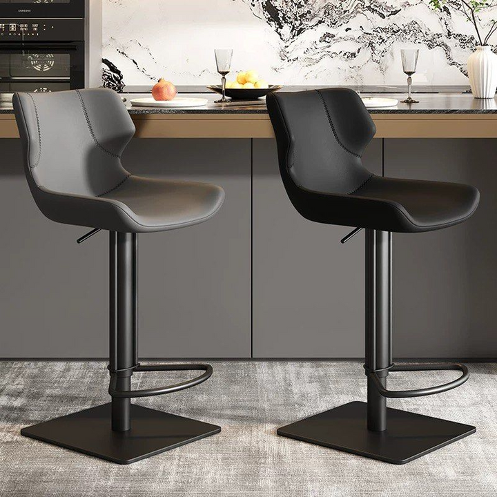 ALTEV Modern Leather Bar Stool