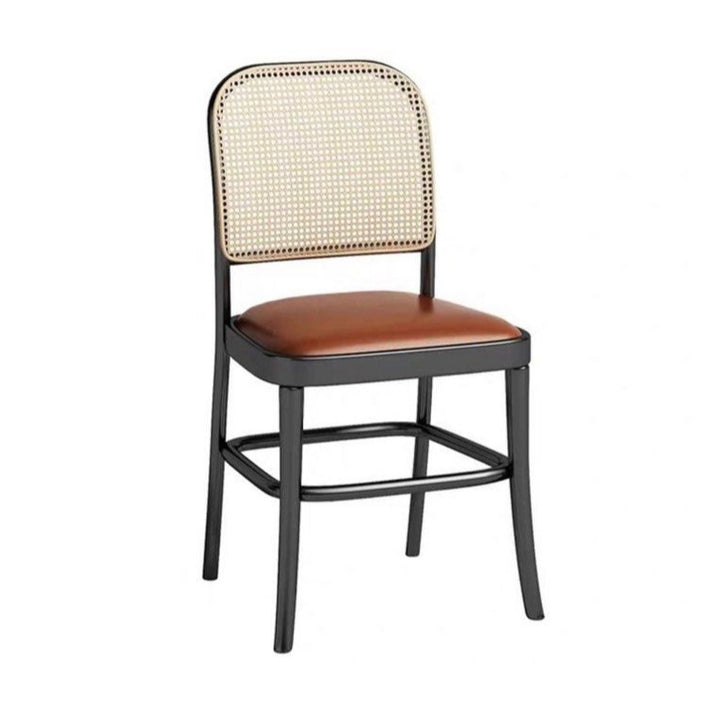 HEGOR Vintage Rattan Dining Chair