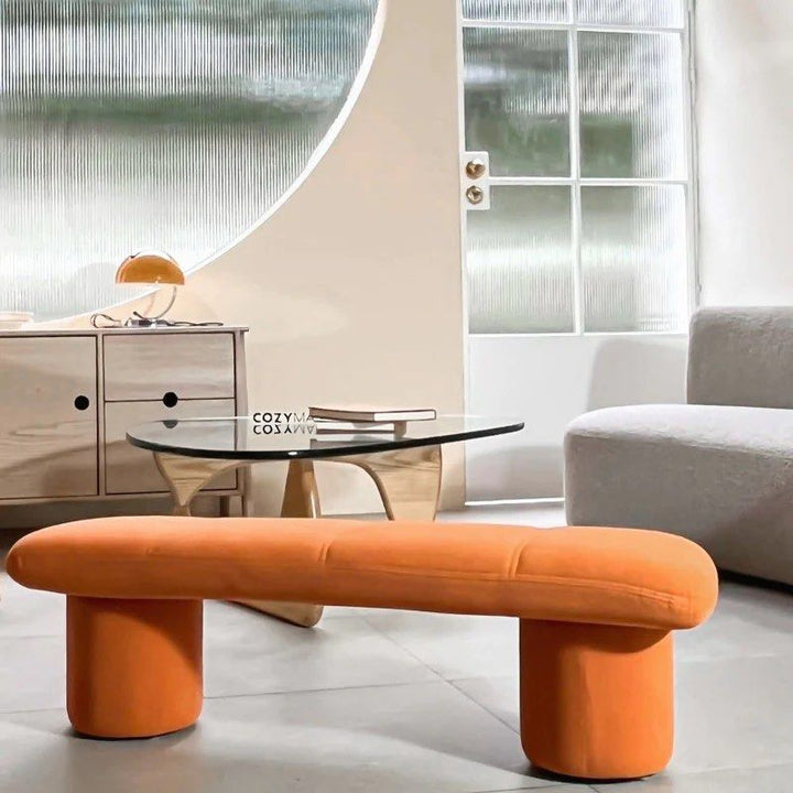ELSPETH Upholstered Bench