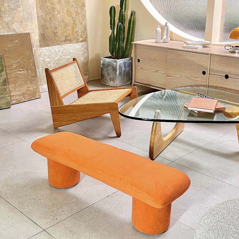 ELSPETH Upholstered Bench