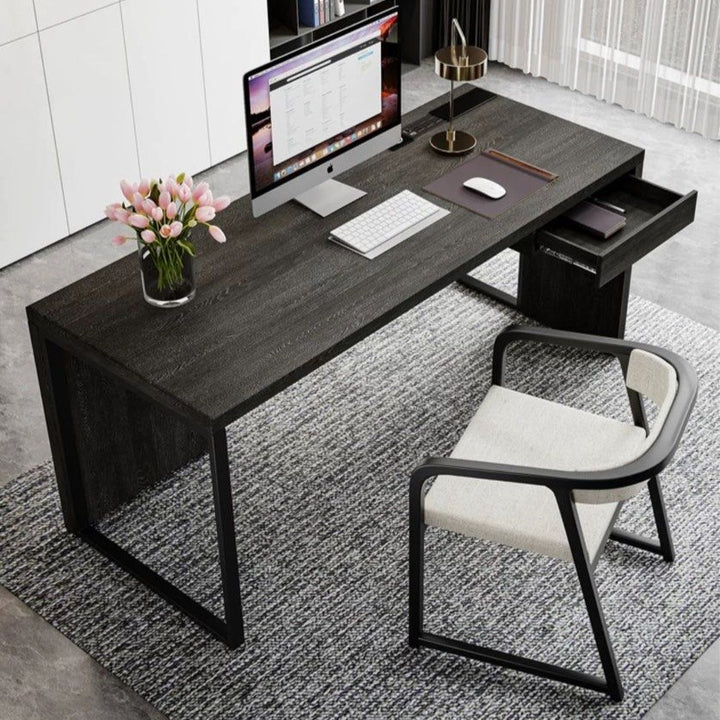 BRANSON Solid Wood Study Desk