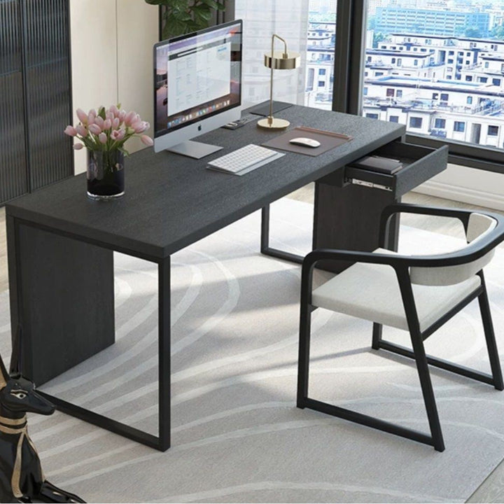 BRANSON Solid Wood Study Desk