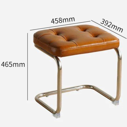 FABIOLA Leather Bench & Ottoman