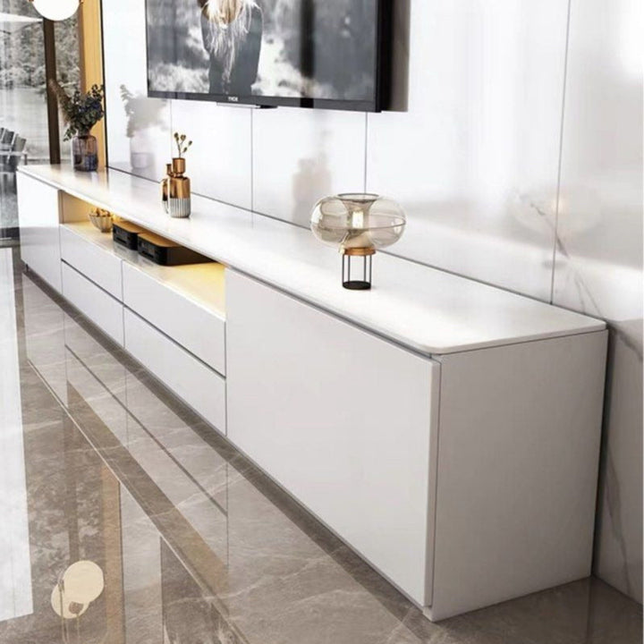 VERNESTRA Modern Sintered Stone TV Console