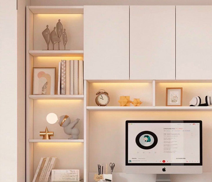 RILLEN Modern Multi-Function Study Table