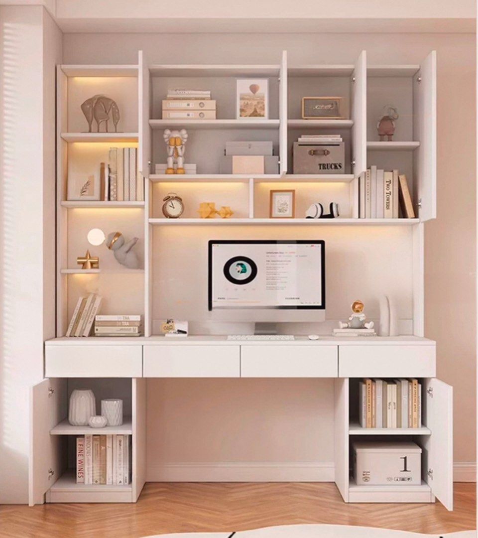 RILLEN Modern Multi-Function Study Table