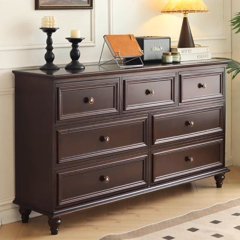 VIVENTIA Victorian Walnut Chest Of Drawers