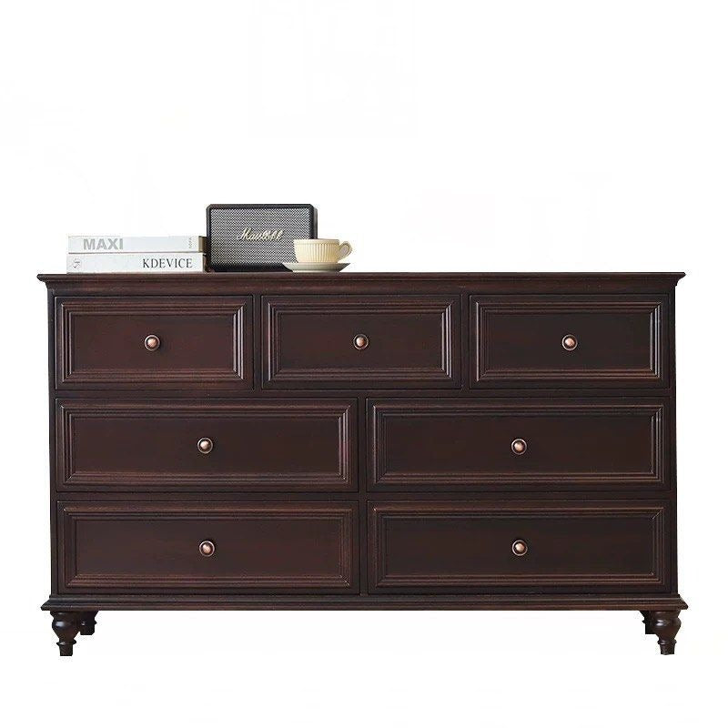 VIVENTIA Victorian Walnut Chest Of Drawers