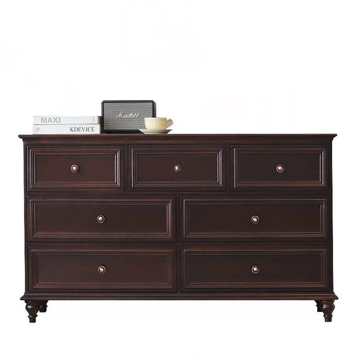 VIVENTIA Victorian Walnut Chest Of Drawers