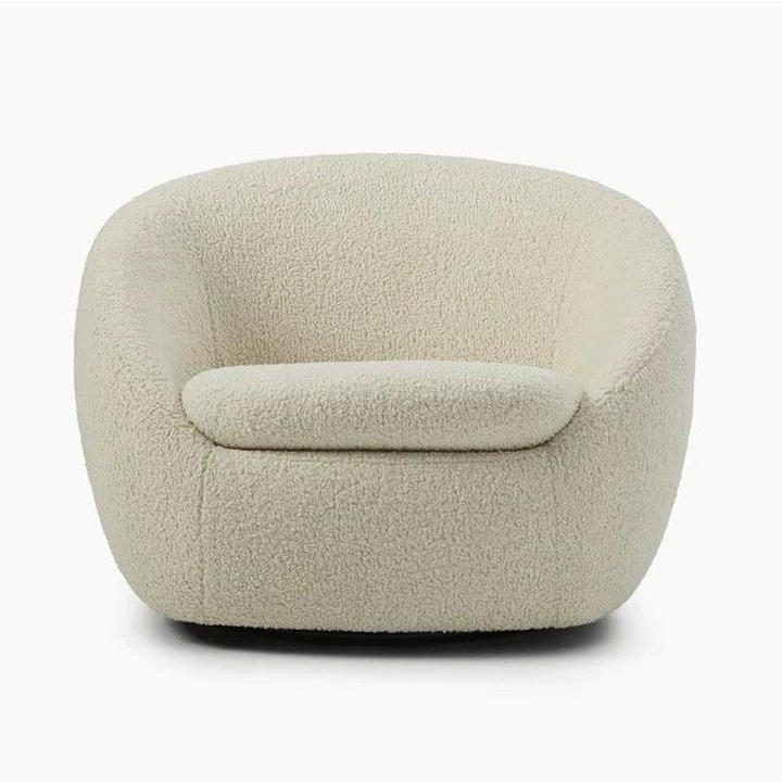 KARA Modern Boucle Lounge Chair