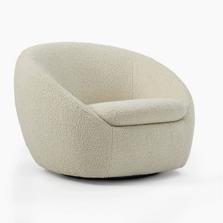 KARA Modern Boucle Lounge Chair
