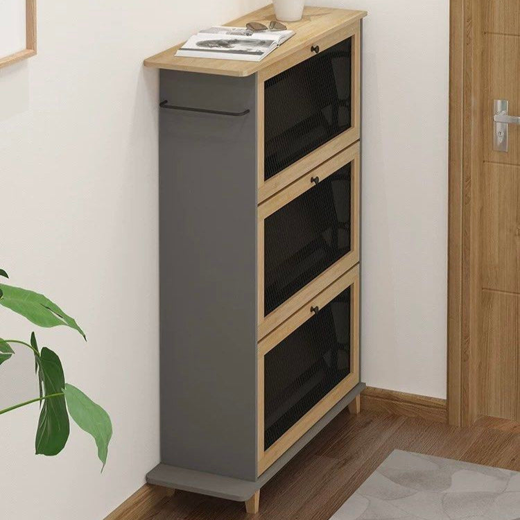 HEVINA Modern Shoe Cabinet