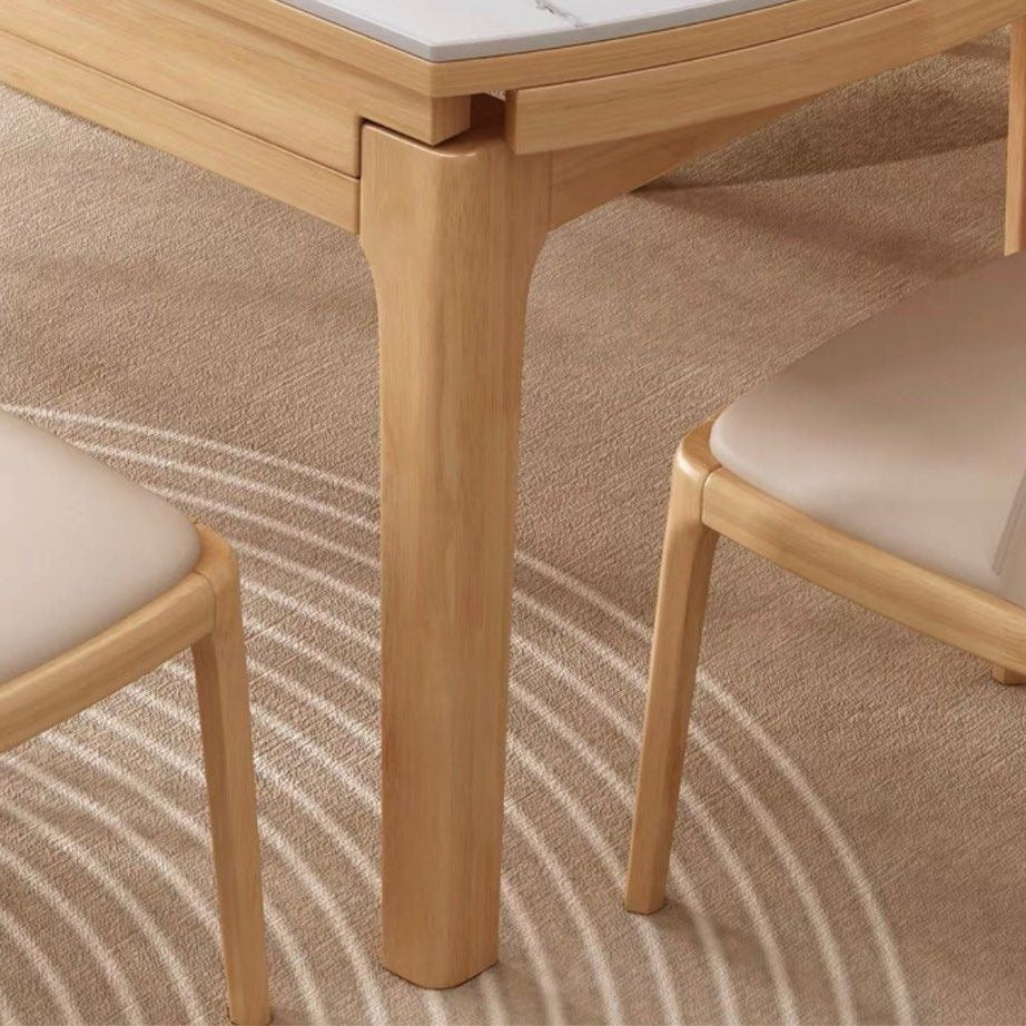 CARMONA Modern Extendable Round Dining Table