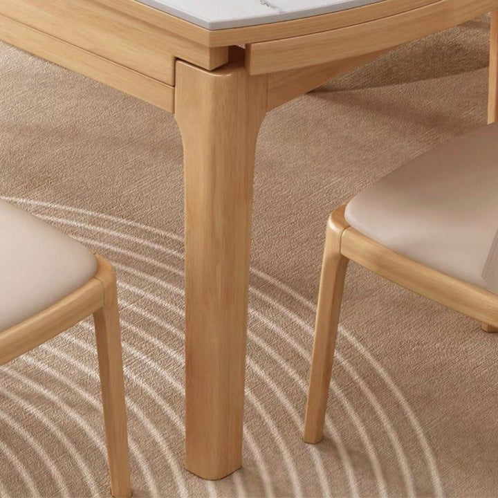 CARMONA Modern Extendable Round Dining Table