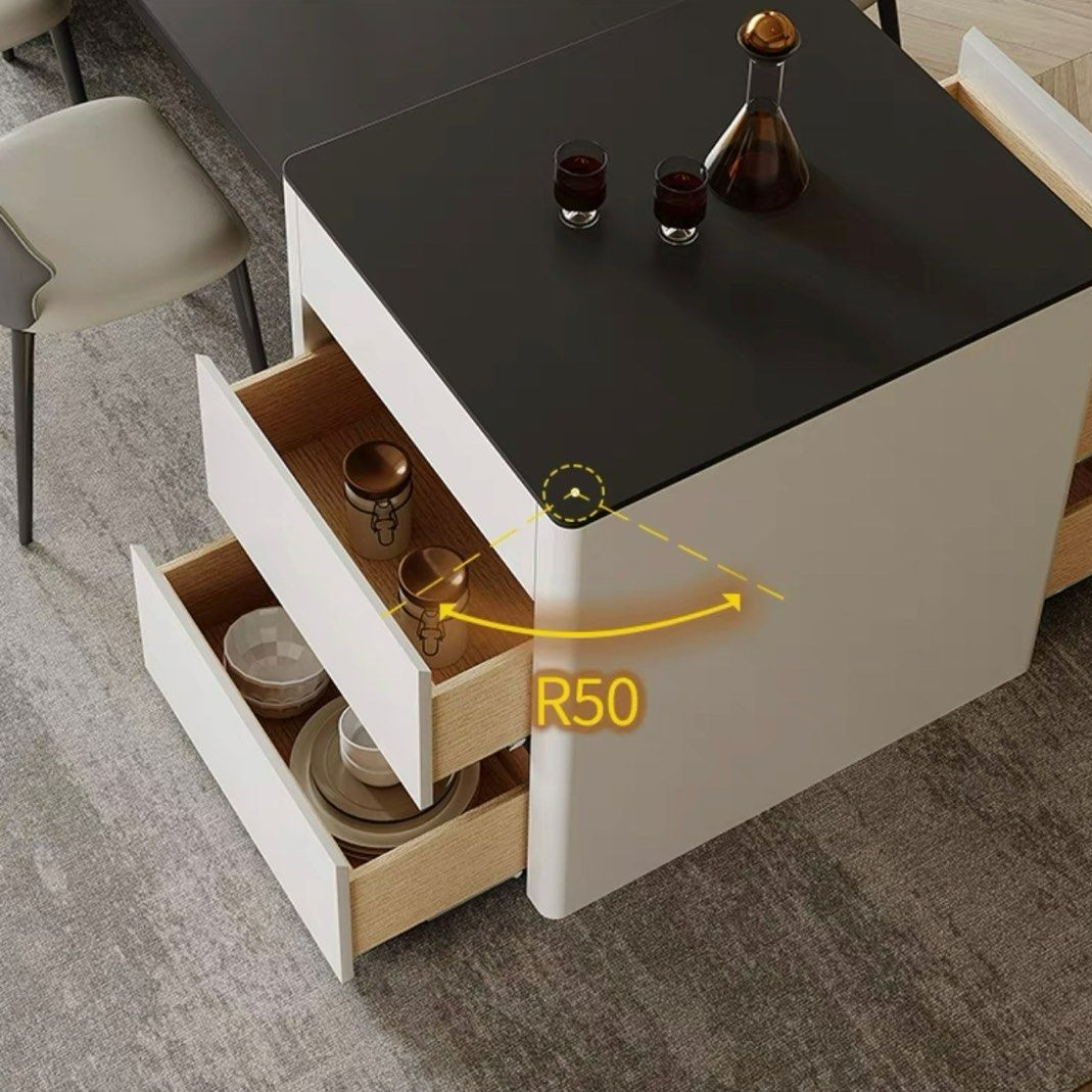 KIRKLAND Modern Island Dining Table