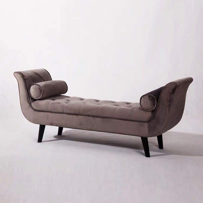 TOPHER Modern Velvet Bench