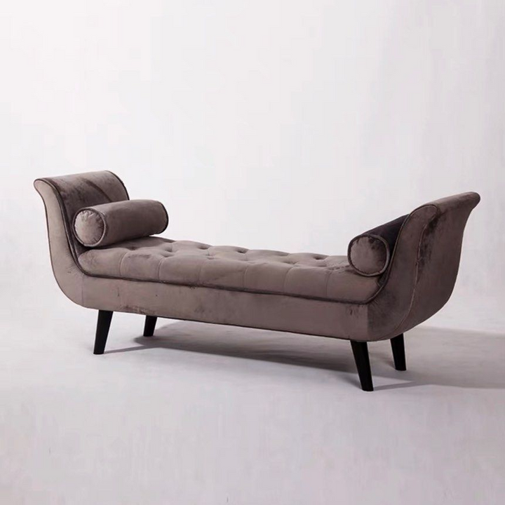TOPHER Modern Velvet Bench