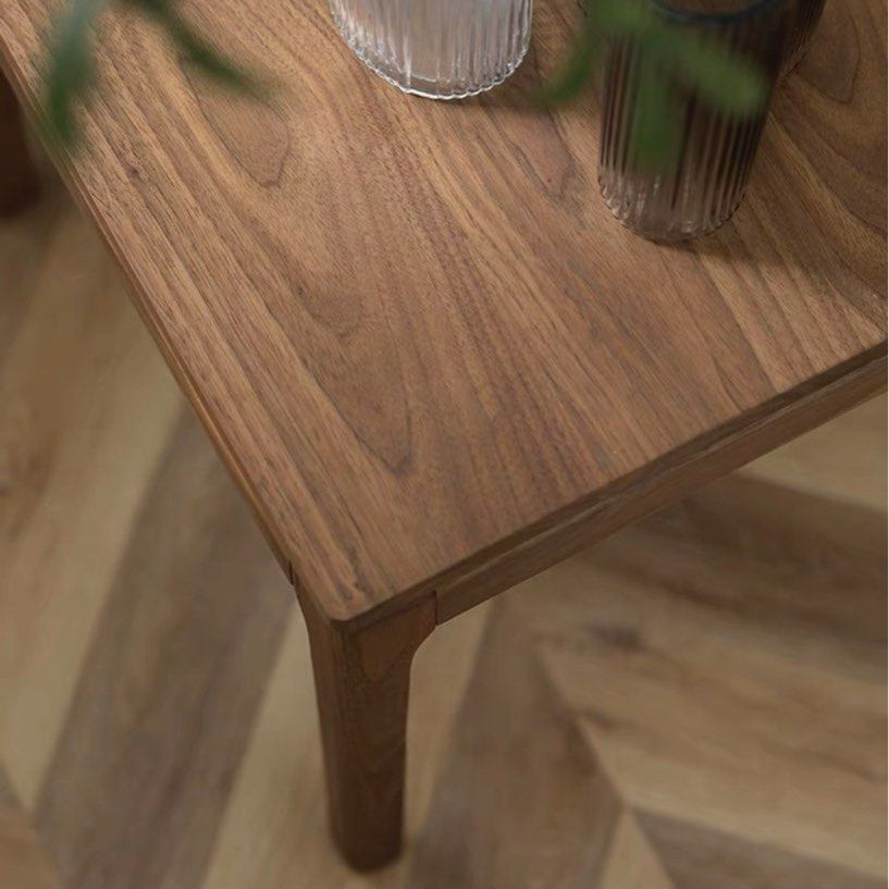 ARTOUR Walnut Wood Side Table