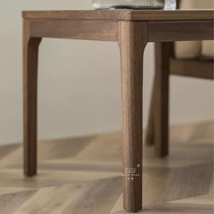 ARTOUR Walnut Wood Side Table