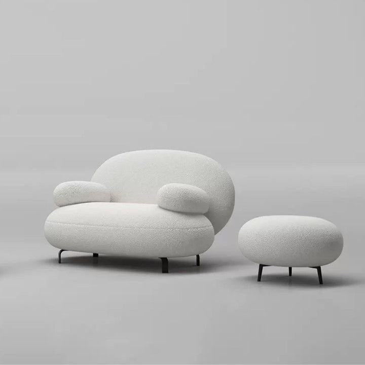 ESTRINO Modern Boucle Fabric Sofa