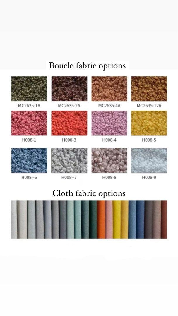 ESTRINO Modern Boucle Fabric Sofa