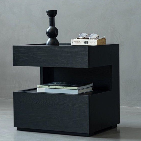 HOMME Modern LED Bedside Table