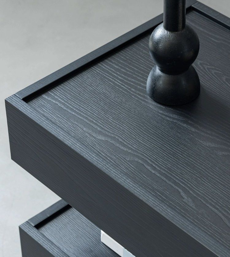 HOMME Modern LED Bedside Table