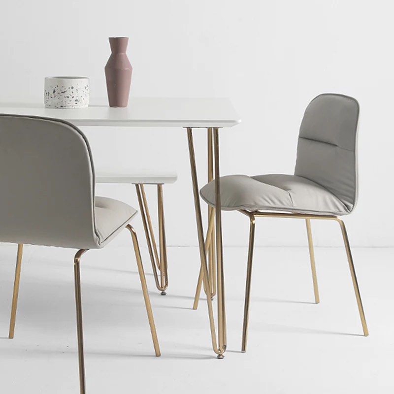 SADOW Leather Dining Chair (set of 2)