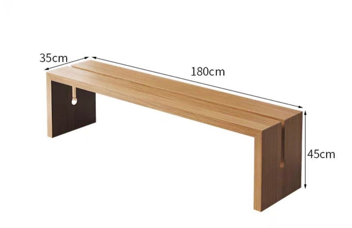 FERN Modern Solid Wood Bench