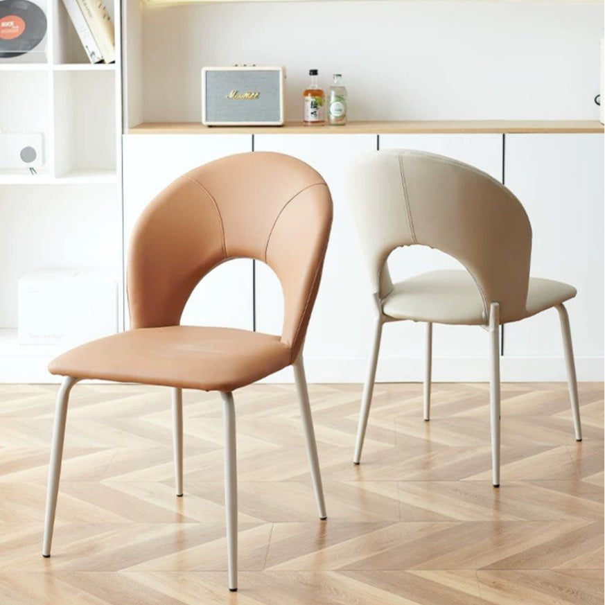 MARTIAN Modern Leather Dining Chair