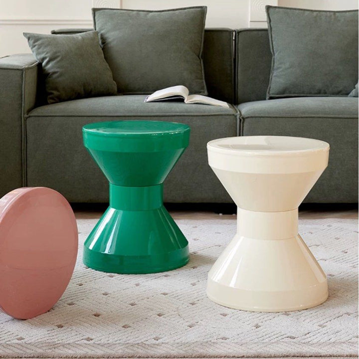 GEGE Eclectic Plastic Stool