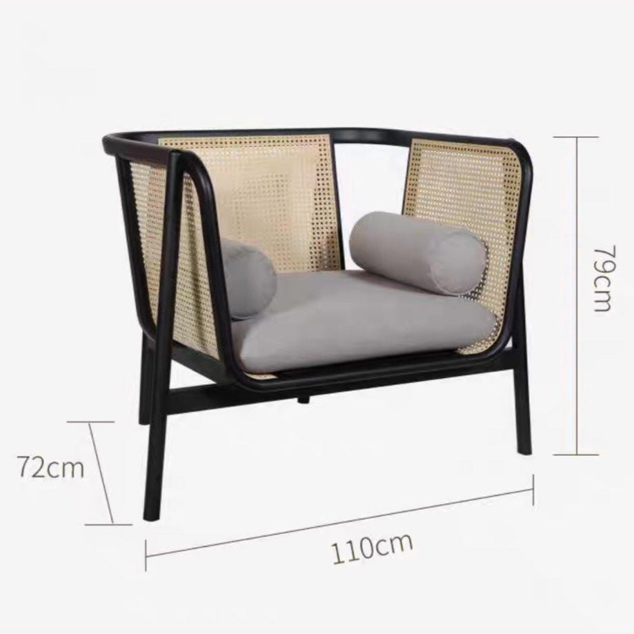 ASTRAEA Vintage Rattan Sofa