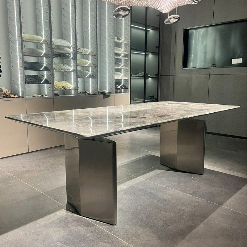 MCCONNELL Modern Marble Dining Table