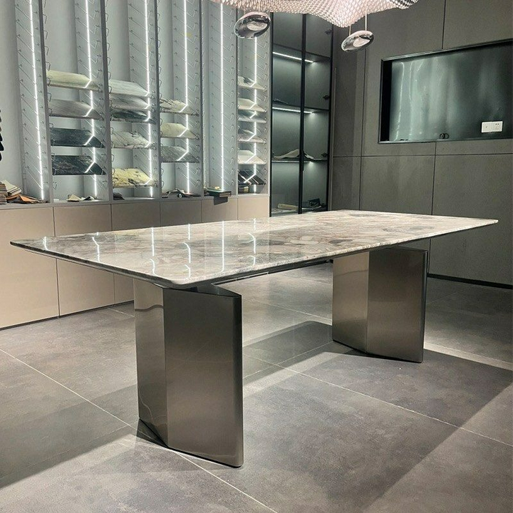 MCCONNELL Modern Marble Dining Table