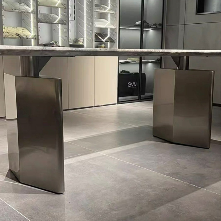 MCCONNELL Modern Marble Dining Table
