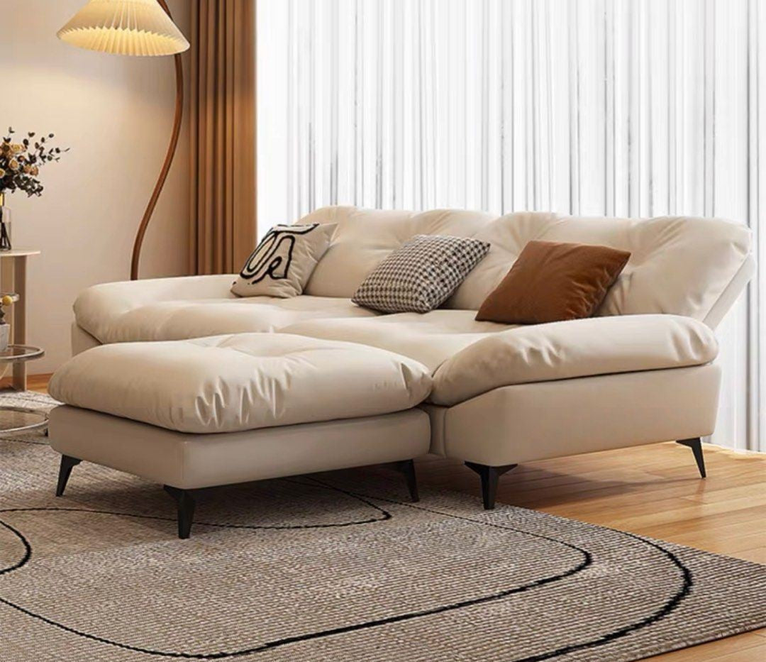 VIVENZA Modern Foldable Fabric Sofa Bed