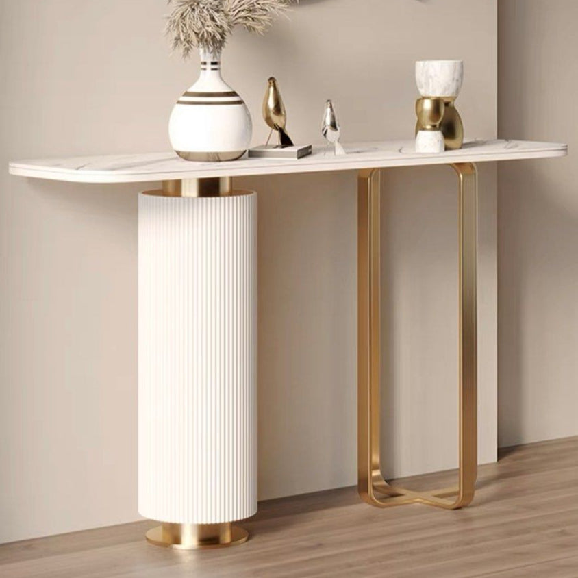 REN Luxury Marble Console Table
