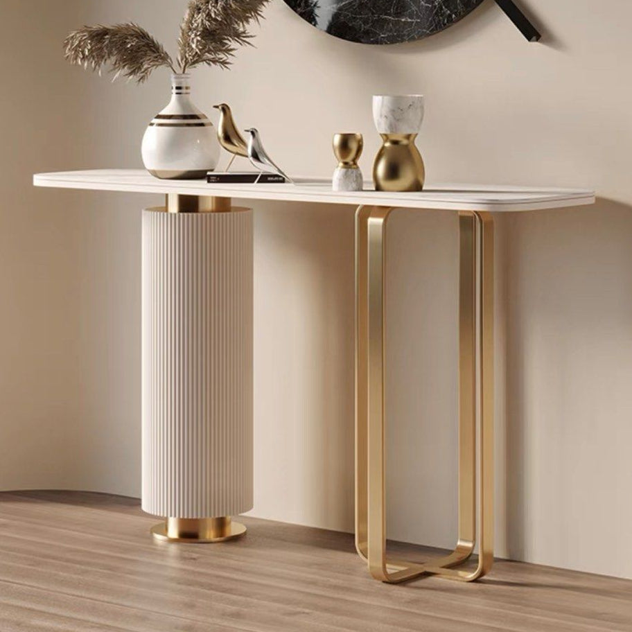 REN Luxury Marble Console Table