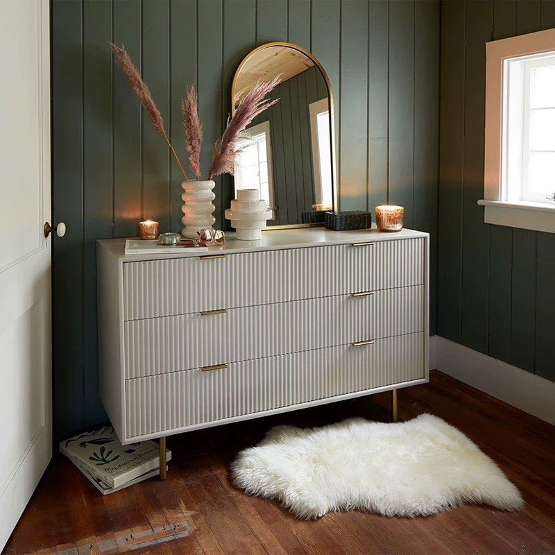 MICHEL Modern Fluted Sideboard