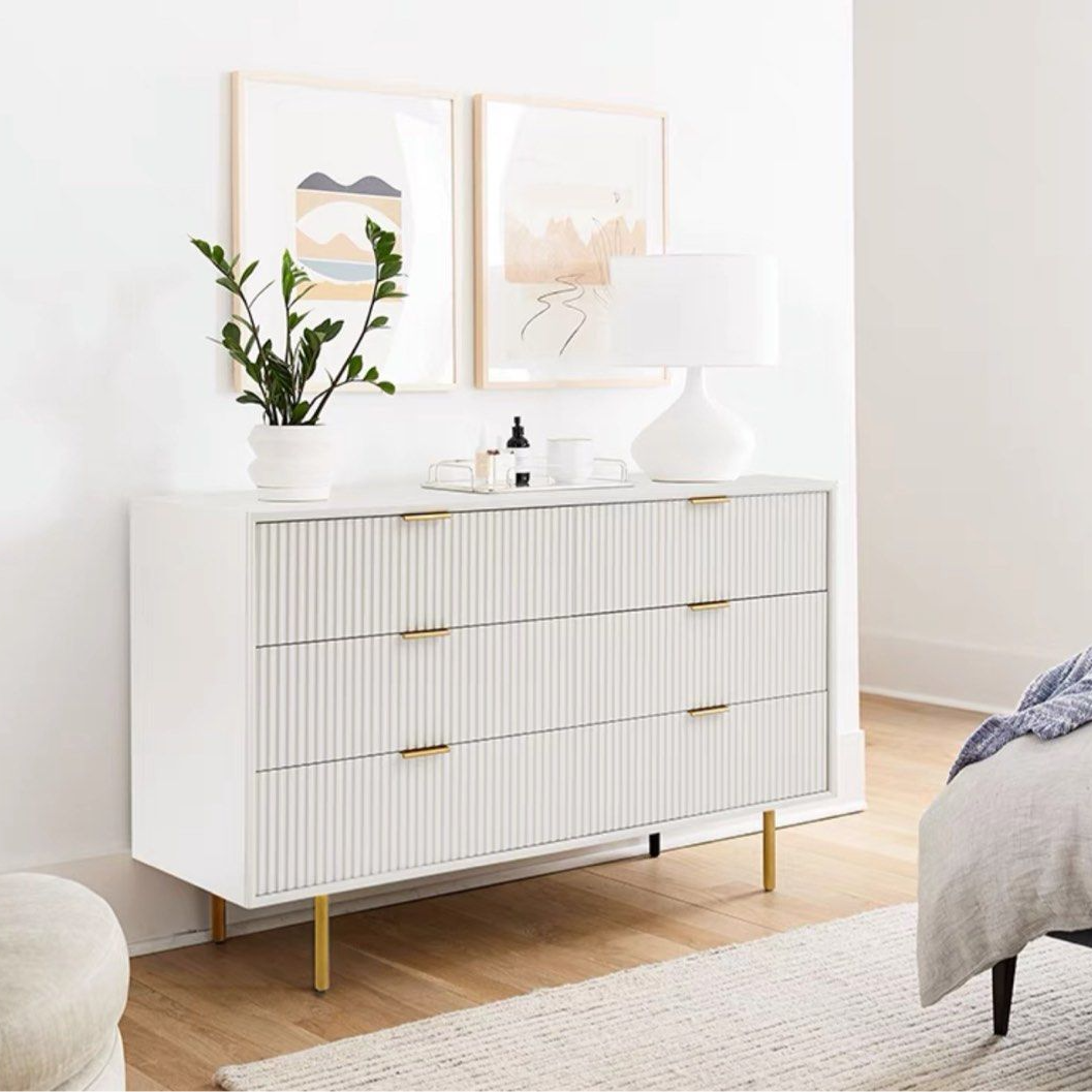 MICHEL Modern Fluted Sideboard