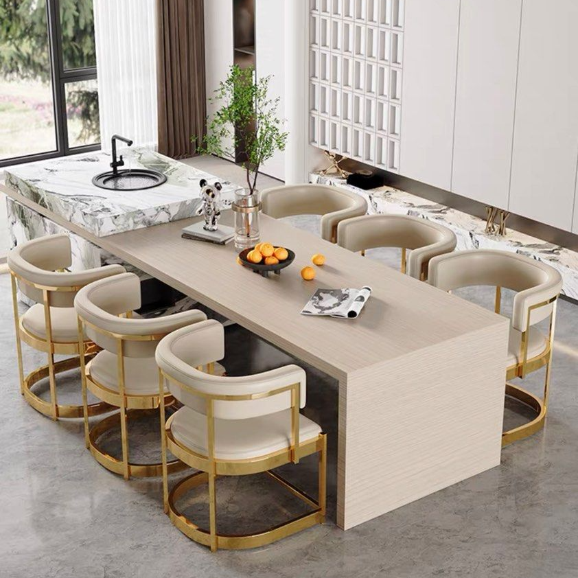 ZINDA Modern Leather Dining Chair