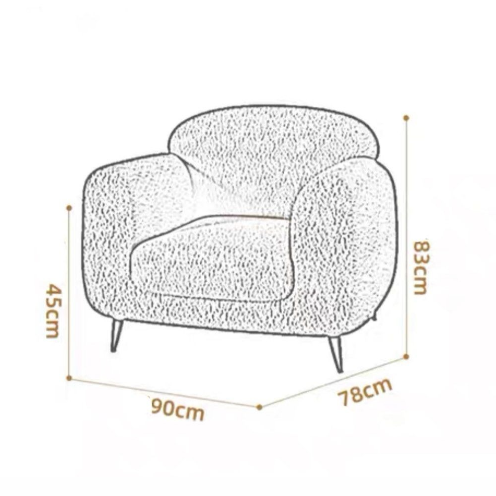 JACK Modern Boucle Armchair