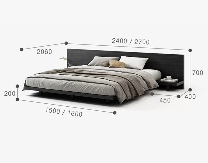 IZZI Modern Rustic Bedframe