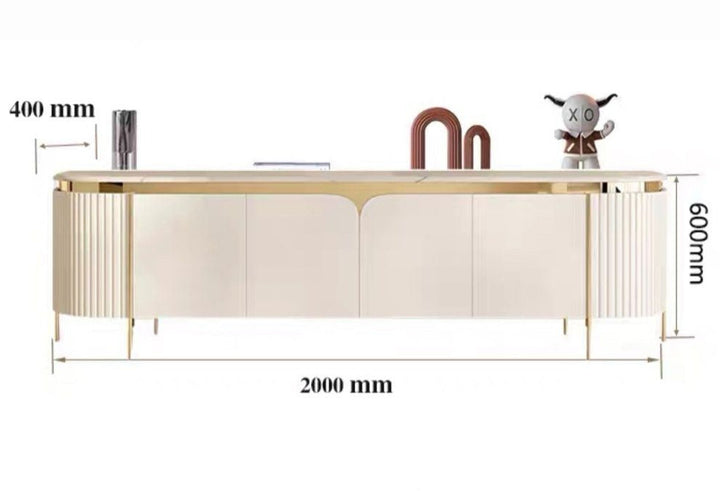 KALLIN Modern Sintered Stone TV Console